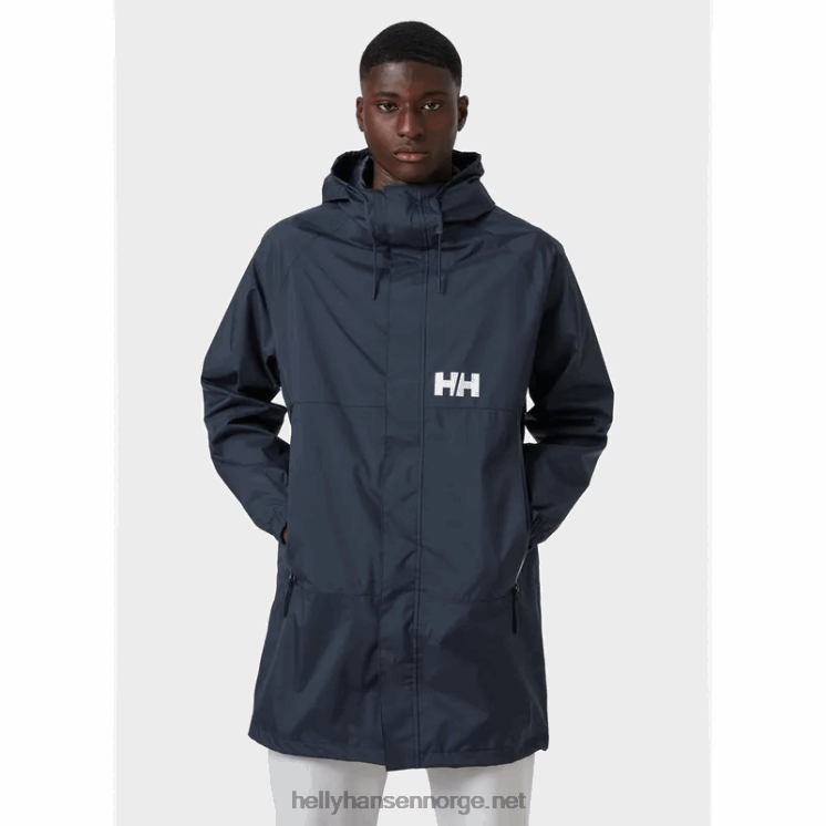 aktiv lang frakk for menn Helly-Hansen F6TJ0274 marinen