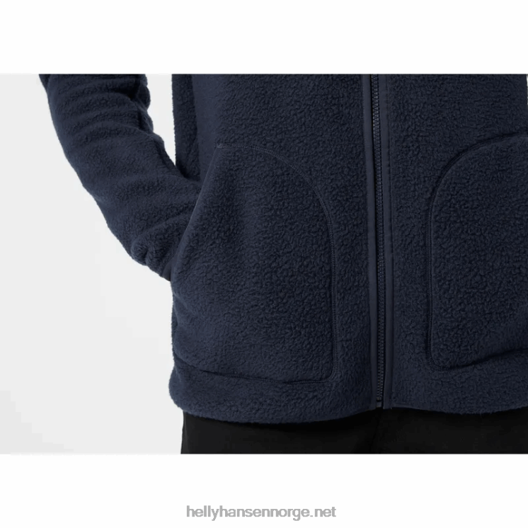 panorama pile fleecejakke for menn Helly-Hansen F6TJ0313 marinen