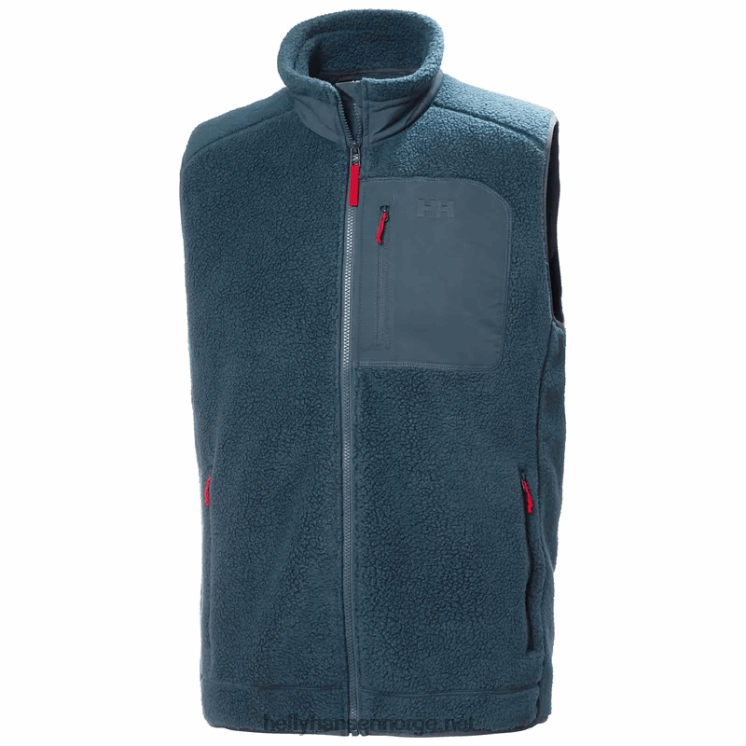 unisex panorama pile fleecevest Helly-Hansen F6TJ0301 marinen