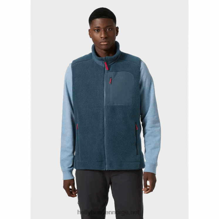unisex panorama pile fleecevest Helly-Hansen F6TJ0301 marinen
