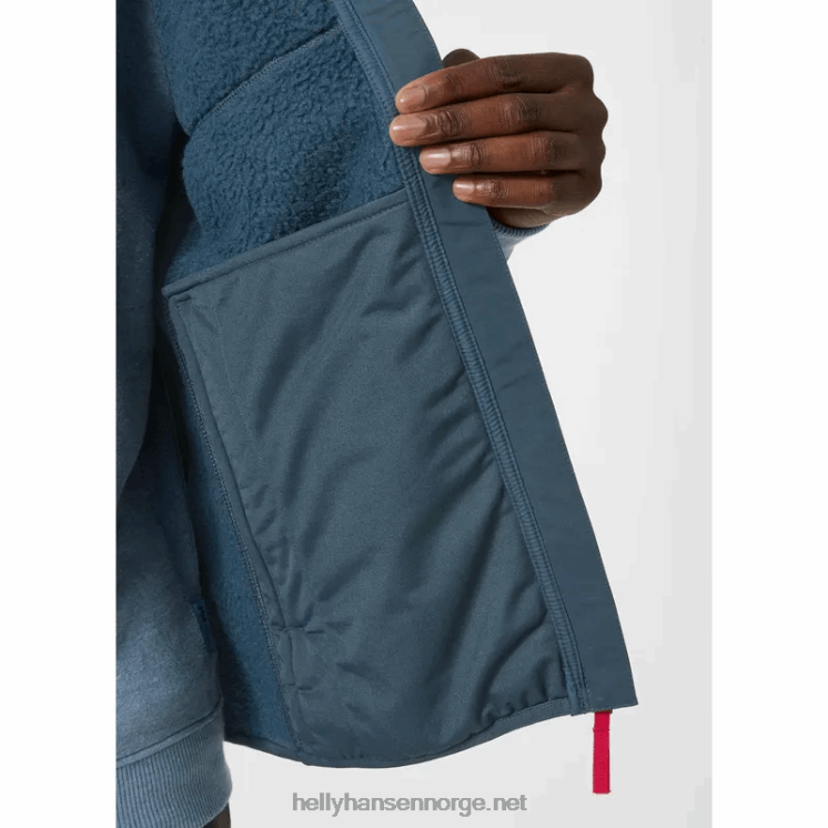 unisex panorama pile fleecevest Helly-Hansen F6TJ0301 marinen