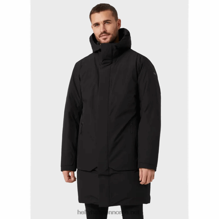 urban profesjonell dunfrakk for menn Helly-Hansen F6TJ0350 svart