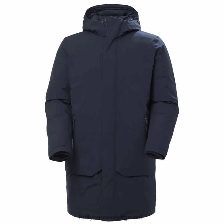 urban profesjonell dunfrakk for menn Helly-Hansen F6TJ0351 marinen
