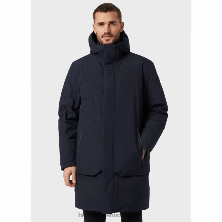 urban profesjonell dunfrakk for menn Helly-Hansen F6TJ0351 marinen